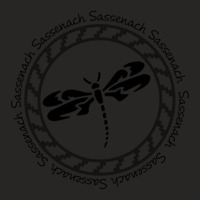 Sassenach Circle Black Ladies Fitted T-shirt | Artistshot