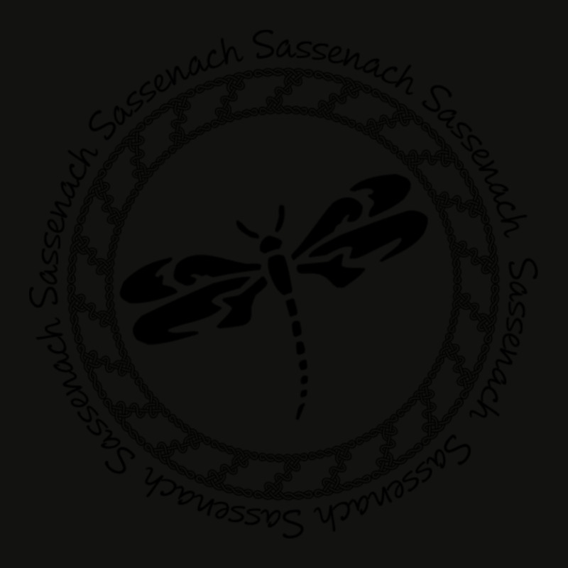 Sassenach Circle Black Scorecard Crop Tee by Kosdapen517 | Artistshot