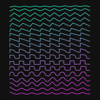 Synthesizer Waveforms Rear Car Mat | Artistshot