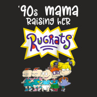 Mademark X Rugrats 90s Mama Raising Her Rugrats Full Gang Ladies Fitted T-shirt | Artistshot