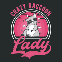 Crazy Raccoon Lady, Crazy Raccoon Lady Art, Crazy Raccoon Lady Vintage Women's Triblend Scoop T-shirt | Artistshot