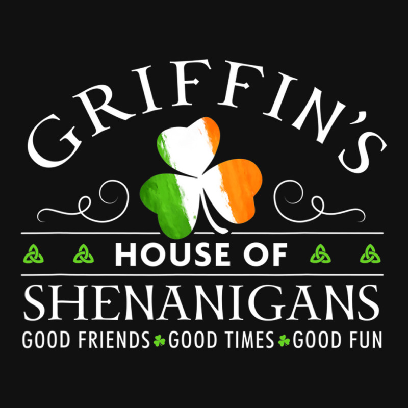 Griffin Shirt House Of Shenanigans St Patricks Day T Shirt Face Mask | Artistshot