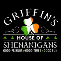 Griffin Shirt House Of Shenanigans St Patricks Day T Shirt Men's 3/4 Sleeve Pajama Set | Artistshot