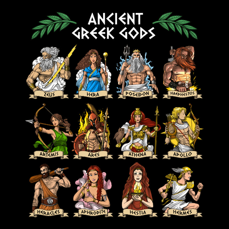 Custom Ancient Greek Gods, Ancient Greek Gods Painting, Ancient Greek ...