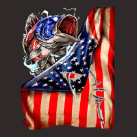 Fishing Hooked American Flag, Fishing Hooked American Flag Art, Fishin Racerback Tank | Artistshot