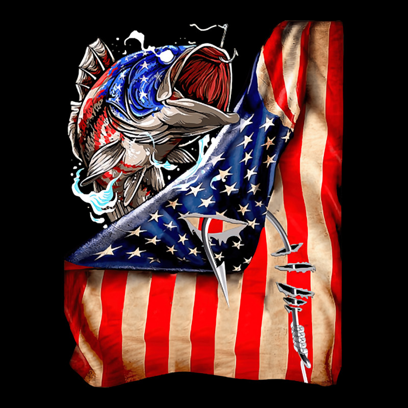 Fishing Hooked American Flag, Fishing Hooked American Flag Art, Fishin Youth Hoodie by cm-arts | Artistshot