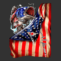 Fishing Hooked American Flag, Fishing Hooked American Flag Art, Fishin Baby Bodysuit | Artistshot