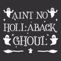 Womens Ain't No Hollaback Ghoul Halloween Boo Halloween Costume Vneck Vintage Short | Artistshot