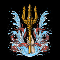 Poseidon Trident, Poseidon Trident Painting, Poseidon Trident Vintage, Adjustable Cap | Artistshot