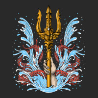 Poseidon Trident, Poseidon Trident Painting, Poseidon Trident Vintage, Printed Hat | Artistshot