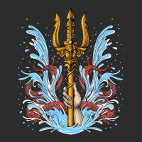 Poseidon Trident, Poseidon Trident Painting, Poseidon Trident Vintage, Exclusive T-shirt | Artistshot