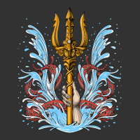 Poseidon Trident, Poseidon Trident Painting, Poseidon Trident Vintage, Baby Bodysuit | Artistshot