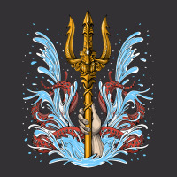 Poseidon Trident, Poseidon Trident Painting, Poseidon Trident Vintage, Vintage Hoodie And Short Set | Artistshot