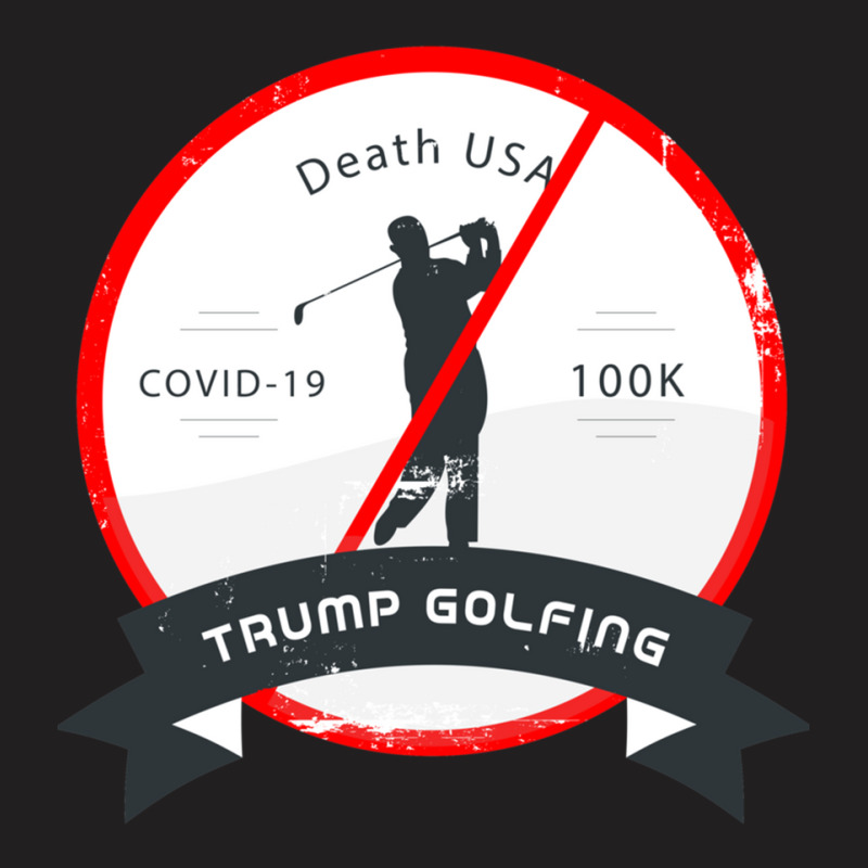 Stop Trump Golfing T-shirt | Artistshot