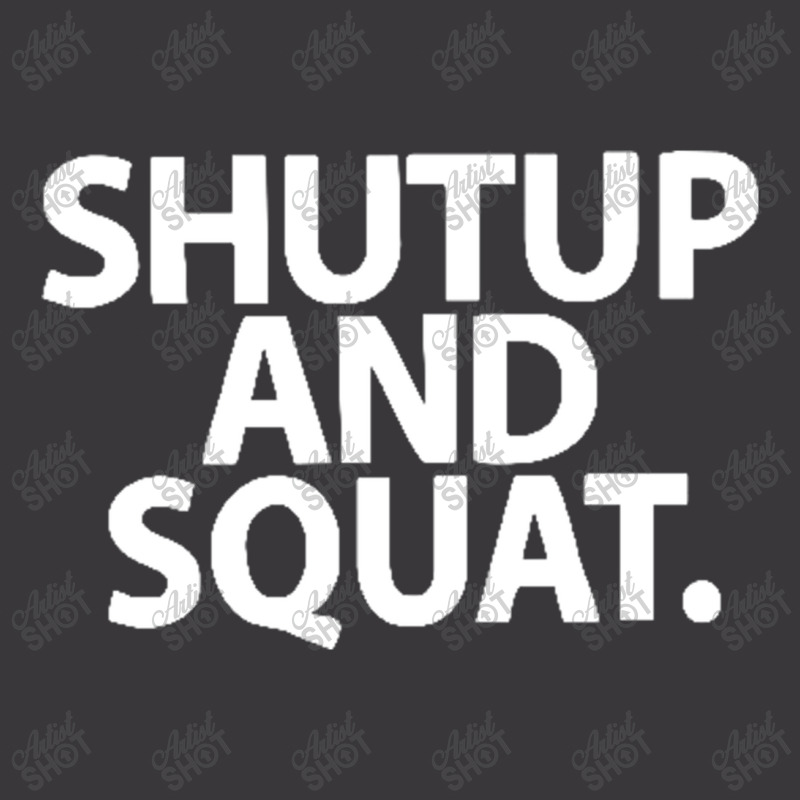 Shut Up And Squat Ladies Curvy T-Shirt by Harrietbonexx | Artistshot