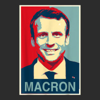 Emmanuel Macron   Obama Style Cropped Hoodie | Artistshot