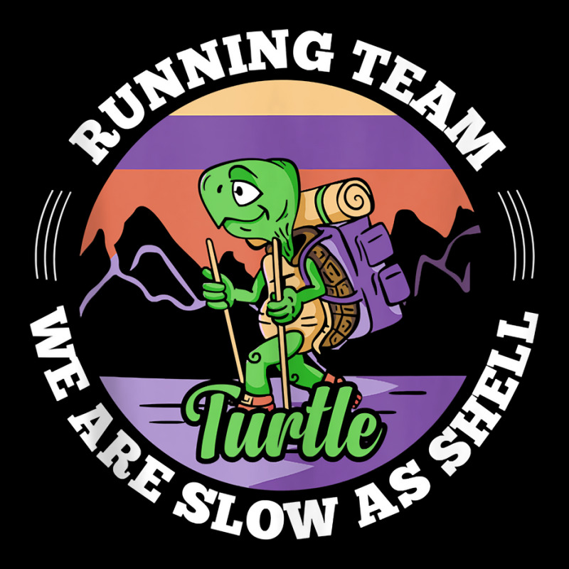 Turtle Running Team   We Are Slow As Shell Funny Running Tank Top Adjustable Cap by zheralalumo | Artistshot