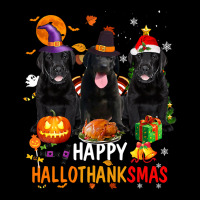 Black Lab Dog Halloween Merry Christmas Happy Hallothanksmas Baby Tee | Artistshot