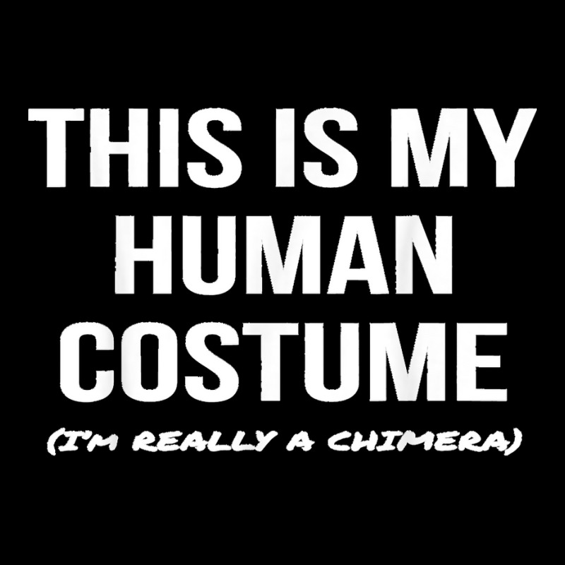 Human Costume I'm A Chimera Halloween Costume Tee Men's 3/4 Sleeve Pajama Set | Artistshot