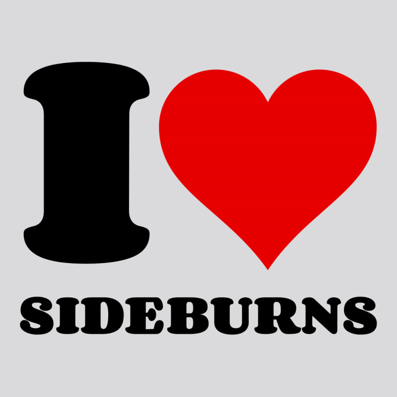 I Love Sideburns Women's Triblend Scoop T-shirt by Perfect Designers | Artistshot