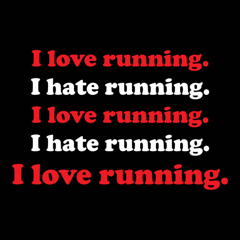 I Love Running I Hate Running Toddler 3/4 Sleeve Tee | Artistshot