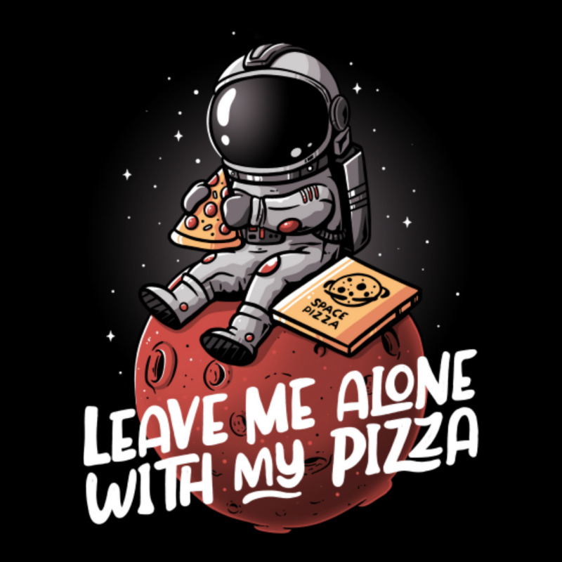 Leave Me Alone With My Pizza - Funny Space Astronaut Gift Youth Zipper Hoodie | Artistshot