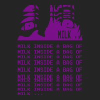 Milk Inside A Bag Of Milk 3/4 Sleeve Shirt | Artistshot