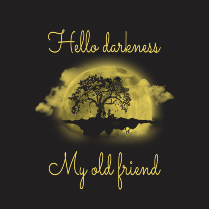 Hello Darkness My Old Friend Hippie T-shirt | Artistshot