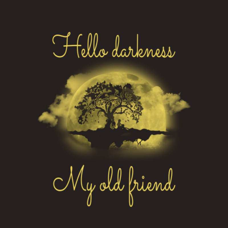 Hello Darkness My Old Friend Hippie Tank Top | Artistshot