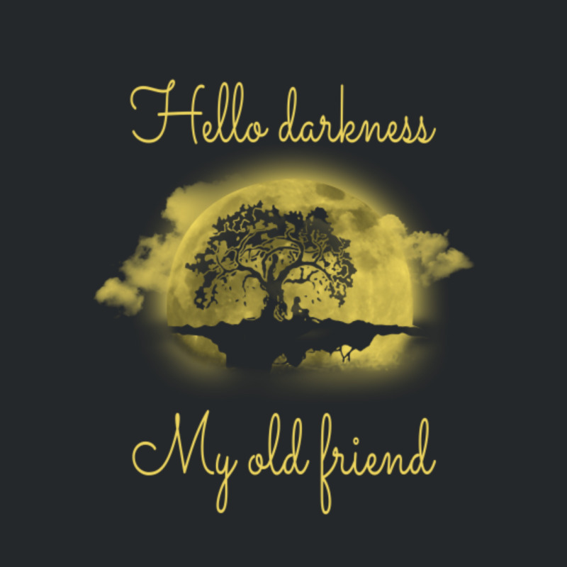 Hello Darkness My Old Friend Hippie Crewneck Sweatshirt | Artistshot