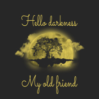 Hello Darkness My Old Friend Hippie Men's T-shirt Pajama Set | Artistshot