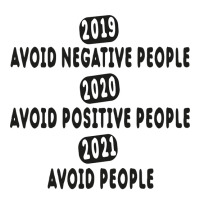 Avoid Negative People Tshirt Classic Sticker | Artistshot