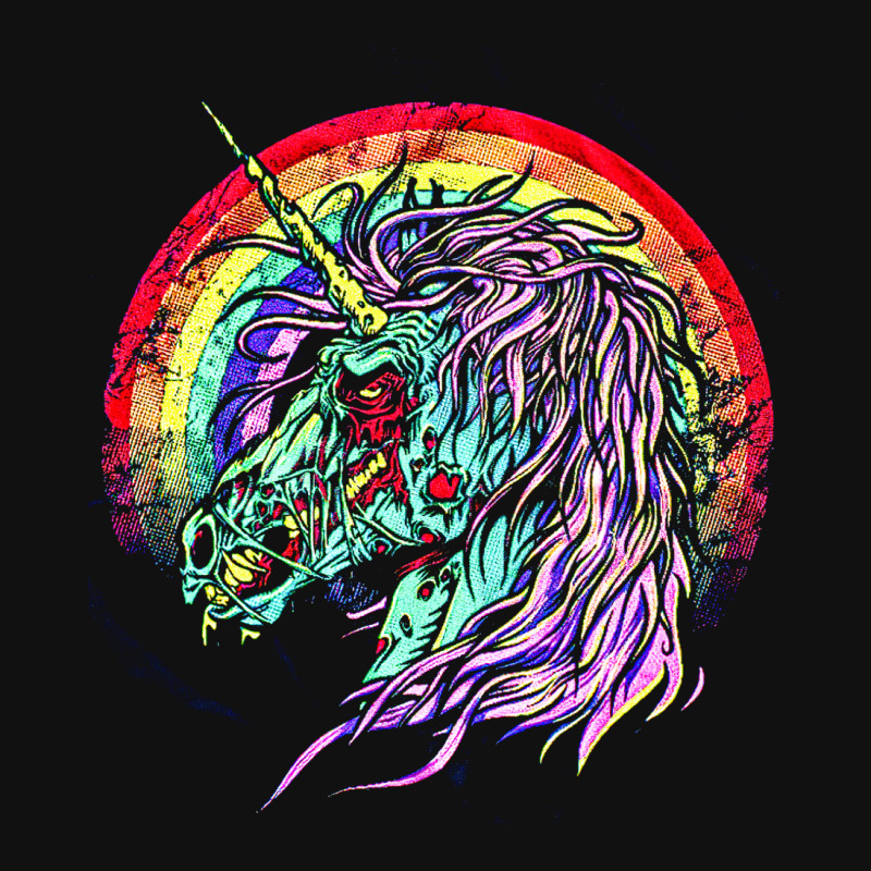 Zombie Unicorn, High Quality Microfiber, Zombie Unicorn Art, Zombie Un Tote Bags | Artistshot