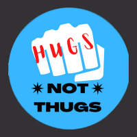 Hugs Not Thugs - Nice Vintage Hoodie | Artistshot