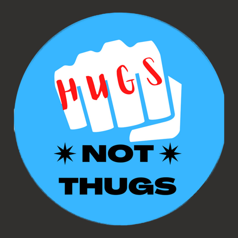 Hugs Not Thugs - Nice Champion Hoodie | Artistshot