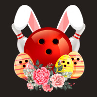 Bowling Easter Bunny Egg 2020 Rabbit Flowers Pascha Bowler Tank Top | Artistshot