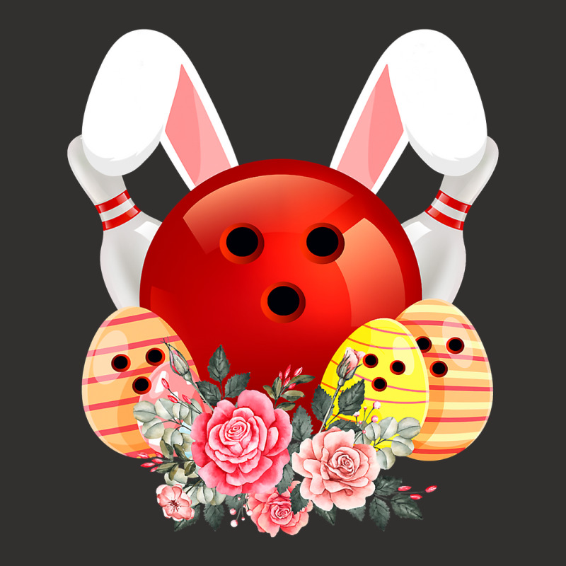 Bowling Easter Bunny Egg 2020 Rabbit Flowers Pascha Bowler Champion Hoodie by Haley1989 | Artistshot