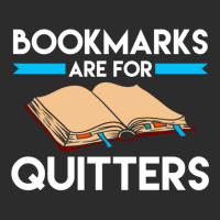 Bookmarks Are For Quitters Funny Reading Long Sleeve T Shirt Exclusive T-shirt | Artistshot