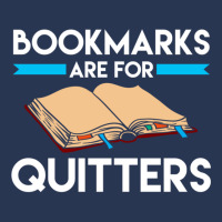 Bookmarks Are For Quitters Funny Reading Long Sleeve T Shirt Men Denim Jacket | Artistshot