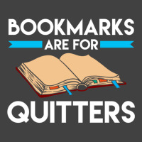 Bookmarks Are For Quitters Funny Reading Long Sleeve T Shirt Vintage T-shirt | Artistshot