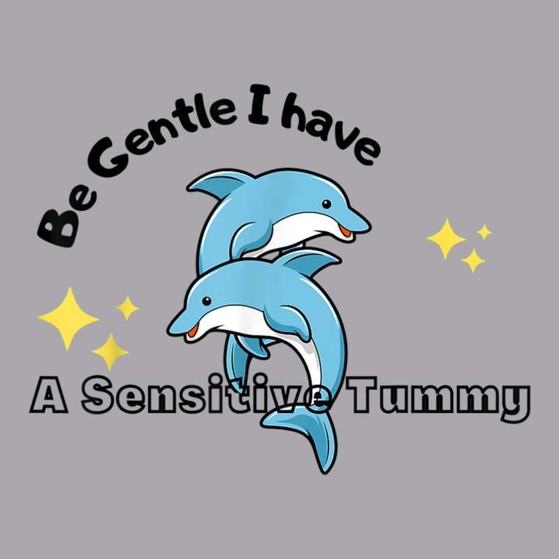 Be Gentle I Have A Sensitive Tummy   Funny Dolphins Youth 3/4 Sleeve by Fashzilla | Artistshot