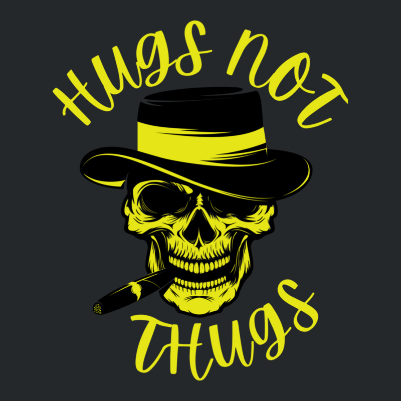 Hugs Not Thugs Because We Love Dogs Crewneck Sweatshirt | Artistshot