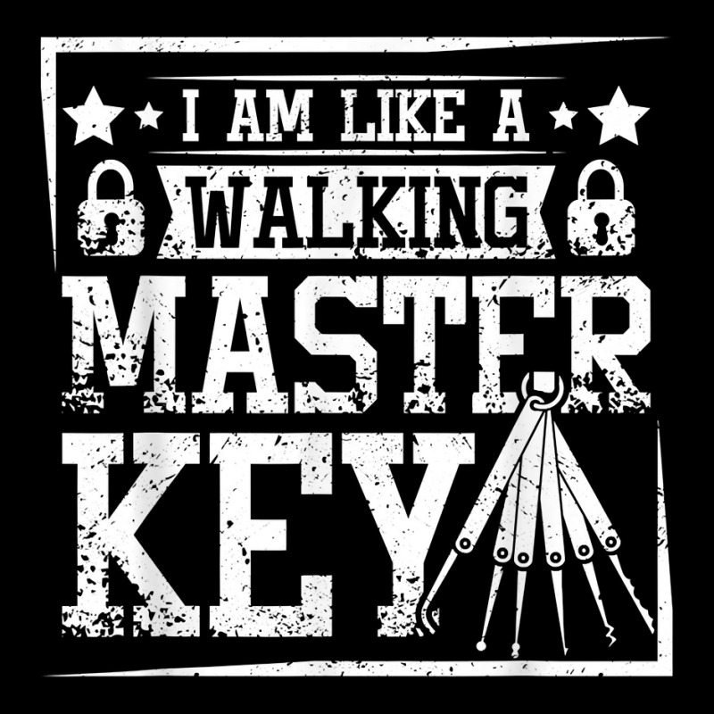 I'm Like A Walking Master Key Locksmith T Shirt Pocket T-Shirt by cm-arts | Artistshot