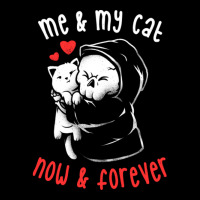 Me And My Cat Now And Forever -  Cute Kitty Skull Gift Zipper Hoodie | Artistshot