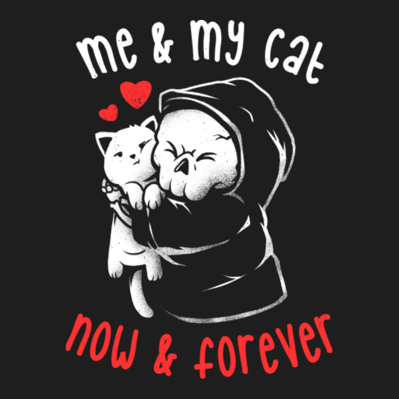 Me And My Cat Now And Forever -  Cute Kitty Skull Gift Classic T-shirt | Artistshot