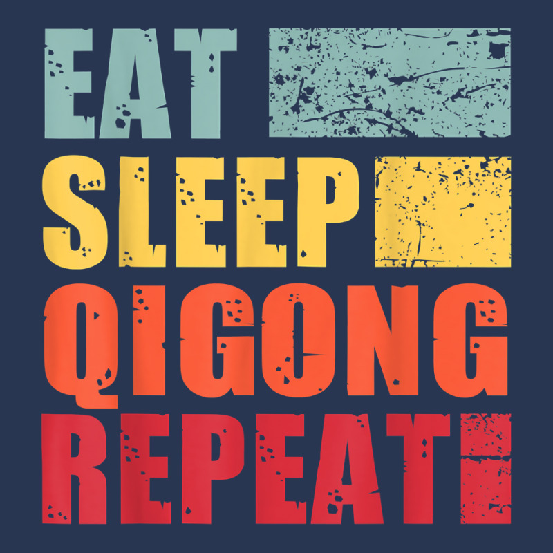 Eat Sleep Qigong Repeat T Shirt Men Denim Jacket by alyshasur9x | Artistshot