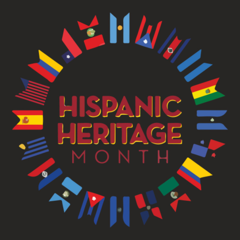 Hispanic Heritage Month Ladies Fitted T-Shirt by cm-arts | Artistshot