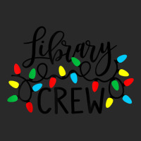 Library Crew Funny Christmas Lights Book Lover Bookworm 2022 T Shirt Printed Hat | Artistshot