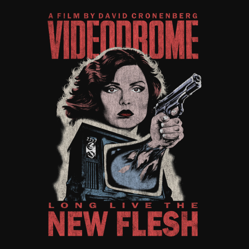 Videodrome (distressed) Crop Top by cm-arts | Artistshot