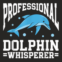 Marine Biology Science Marine Biologist Dolphin Whisperer T Shirt Ladies Fitted T-shirt | Artistshot